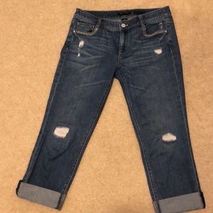 White House Black Market Capri jeans